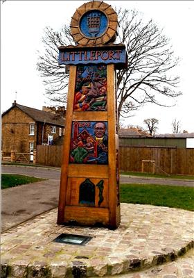 The Littleport Town Sign