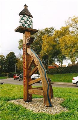 The Broughton Village Sign