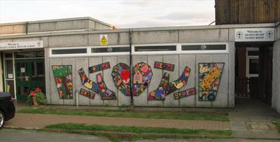 The Sacred Heart Wall Frieze