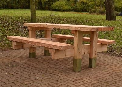 The New Picnic Bench, Bourton Park, Buckingham