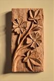 Common Mallow, No 3 by Jeremy Turner, Wood, carved oak