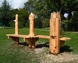 The Varndean Benches by Jeremy Turner, Sculpture