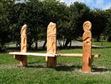 The Varndean Benches by Jeremy Turner, Sculpture